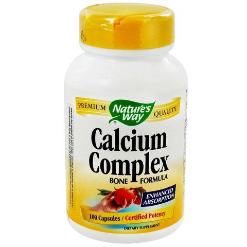Calcium Complex Bone Formula - 100 Capsules