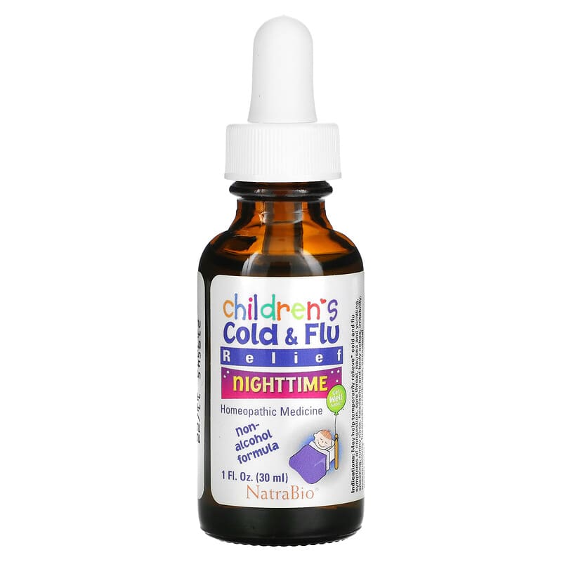 Children's Cold & Flu, Nighttime, 1 fl oz (30 ml)