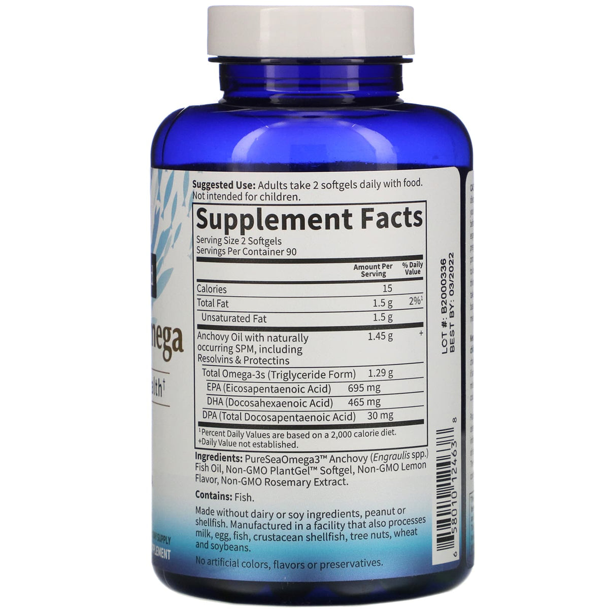 Dr. Formulated, Advanced Omega, Lemon, 180 Softgels