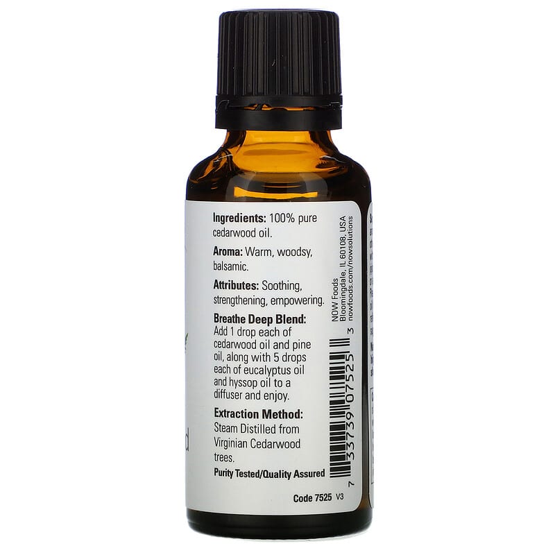 Essential Oils, Cedarwood, 1 fl oz (30 ml)