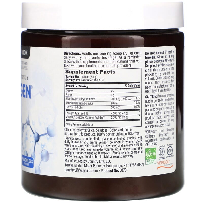 High Potency Maxi-Collagen 7000, Flavorless Powder, 7.5 oz (213 g)