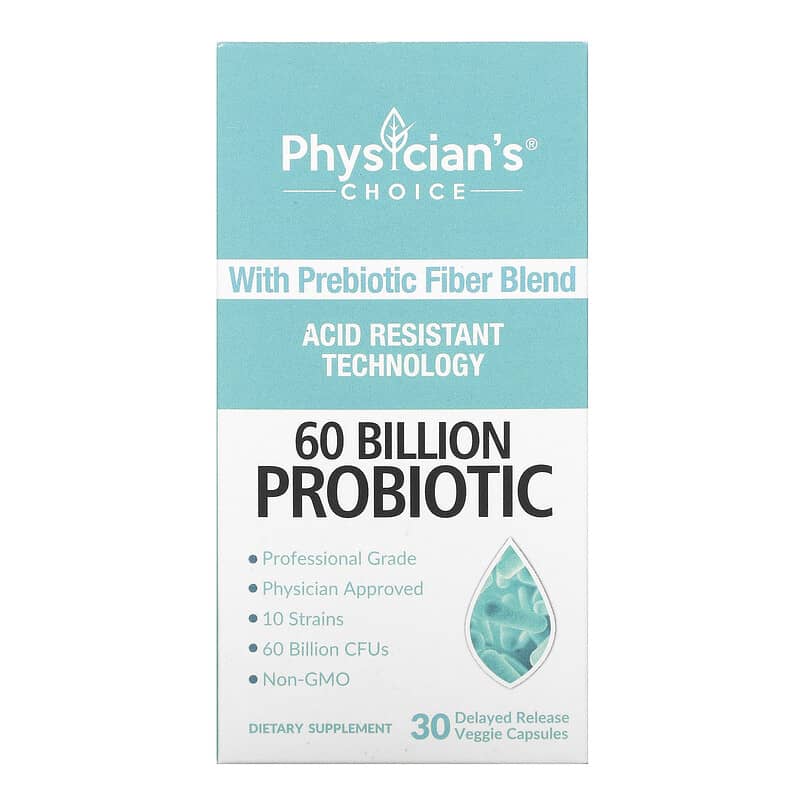 60 Billion Probiotic, 30 Delayed Release Veggie Capsules