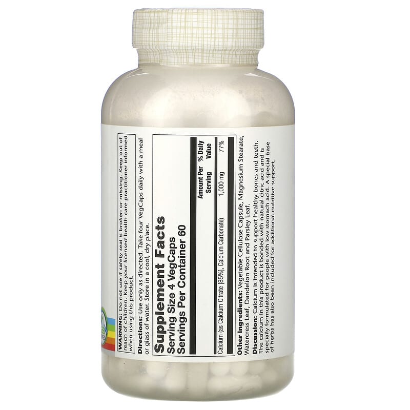 Calcium Citrate, 250 mg, 240 VegCaps