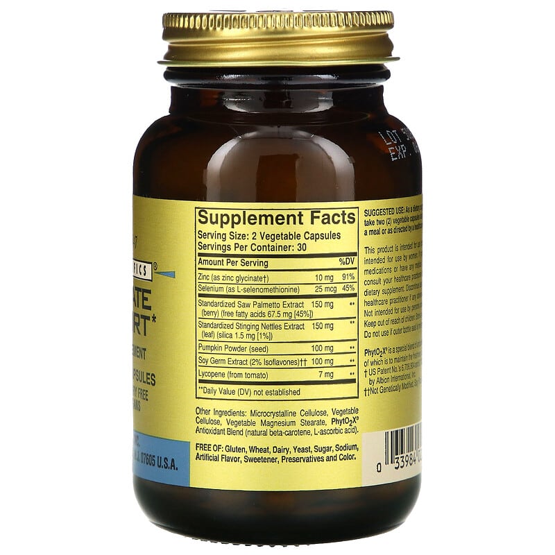 Gold Specifics, Prostate Support, 60 Vegetable Capsules