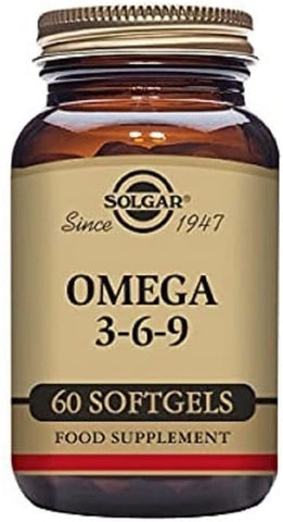 Solgar 1300 mg Omega 3-6-9, 60 Softgels