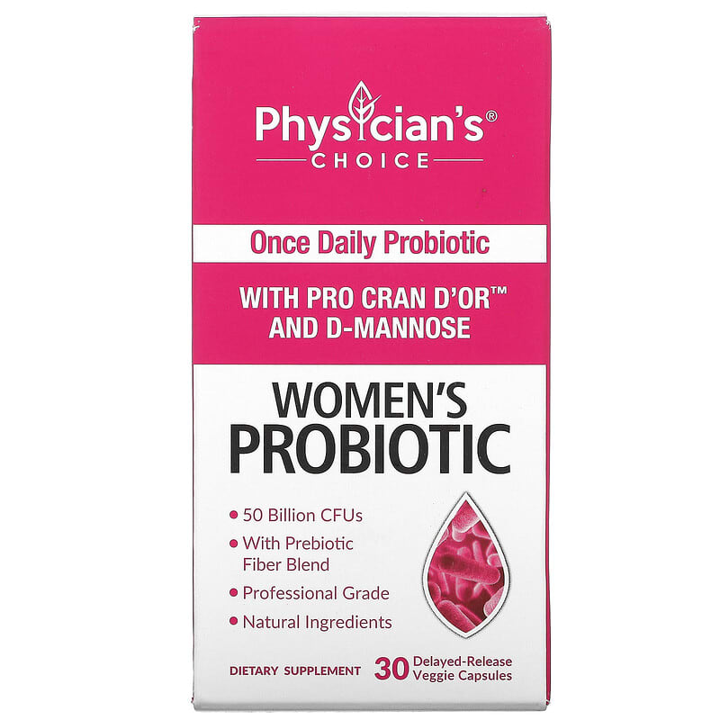 Women's Probiotic, 50 Billion CFUs, 30 Delayed Release Veggie Capsules