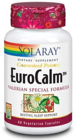 Eurocalm Valerian Root Capsules, 200 mg, 60 Count