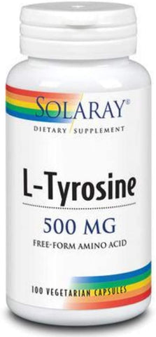 L-Tyrosine Supplement, 500 mg | 100 Count