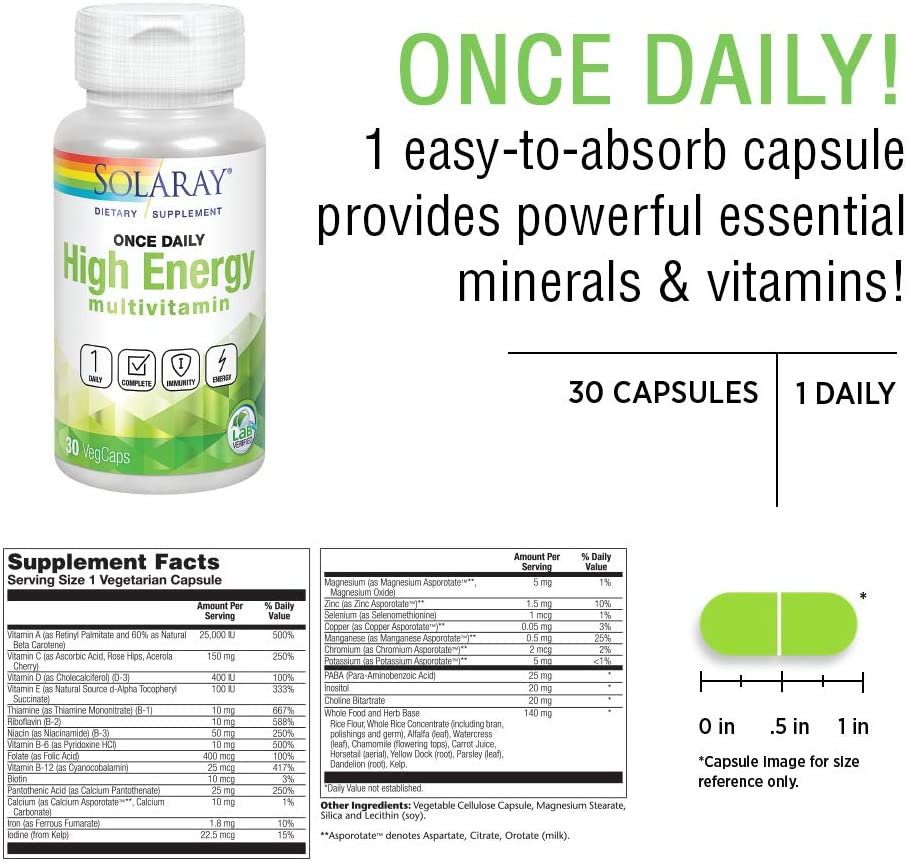 Once Daily High Energy Multivitamin (30 CT)