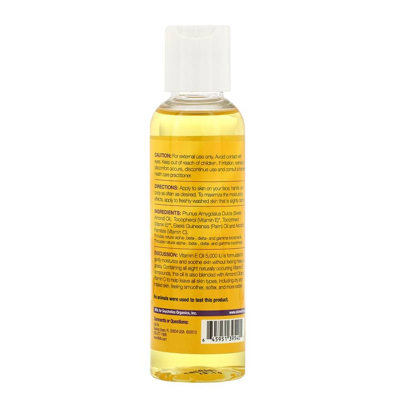 Super Vitamin E Oil, 5,000 IU, 4 fl oz (118 ml)