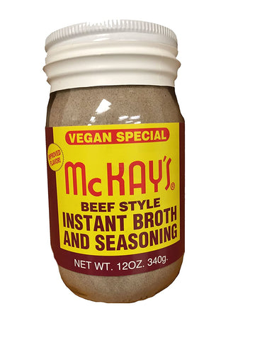 McKay's Beef Style Instant Broth & Seasoning Vegan Special 12 oz.