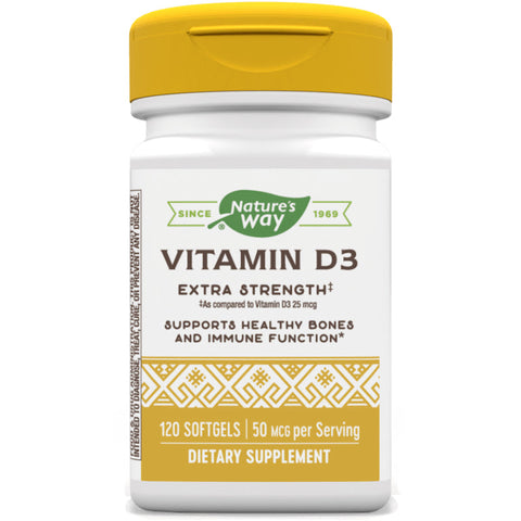 Vitamin D3 Extra Strength 120 Softgels