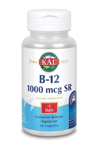 B-12 Sustained Release 1000mcg-50 Tablets
