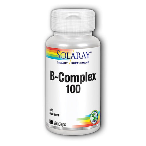 B-Complex 100 mg, 50 VegCaps